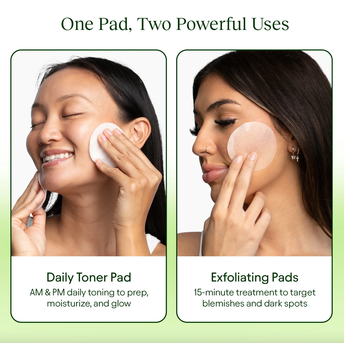 KOREAN TONER PADS - FADE DARK SPOTS AND WRINKLES FAST