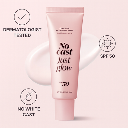 Collagen Glow Sunscreen ~ With SPF 50