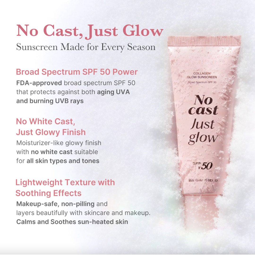 Collagen Glow Sunscreen ~ With SPF 50