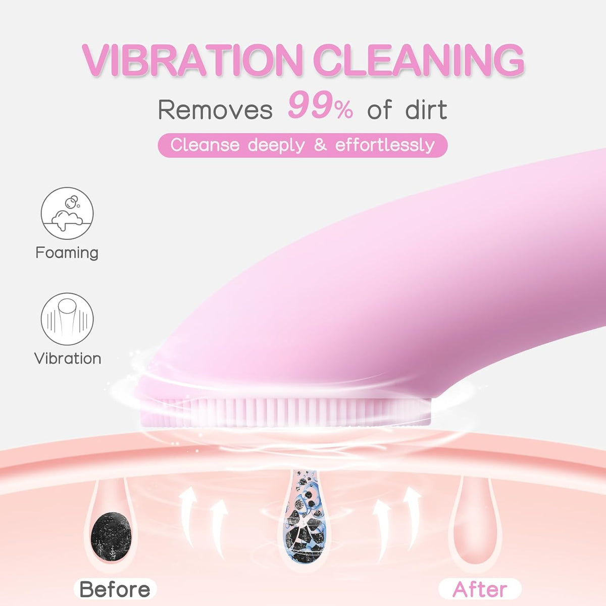 2-in-1 Facial Cleansing & Massage Brush