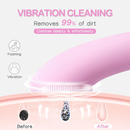 2-in-1 Facial Cleansing & Massage Brush