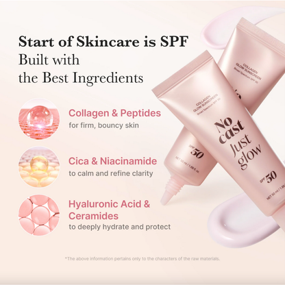 Collagen Glow Sunscreen ~ With SPF 50