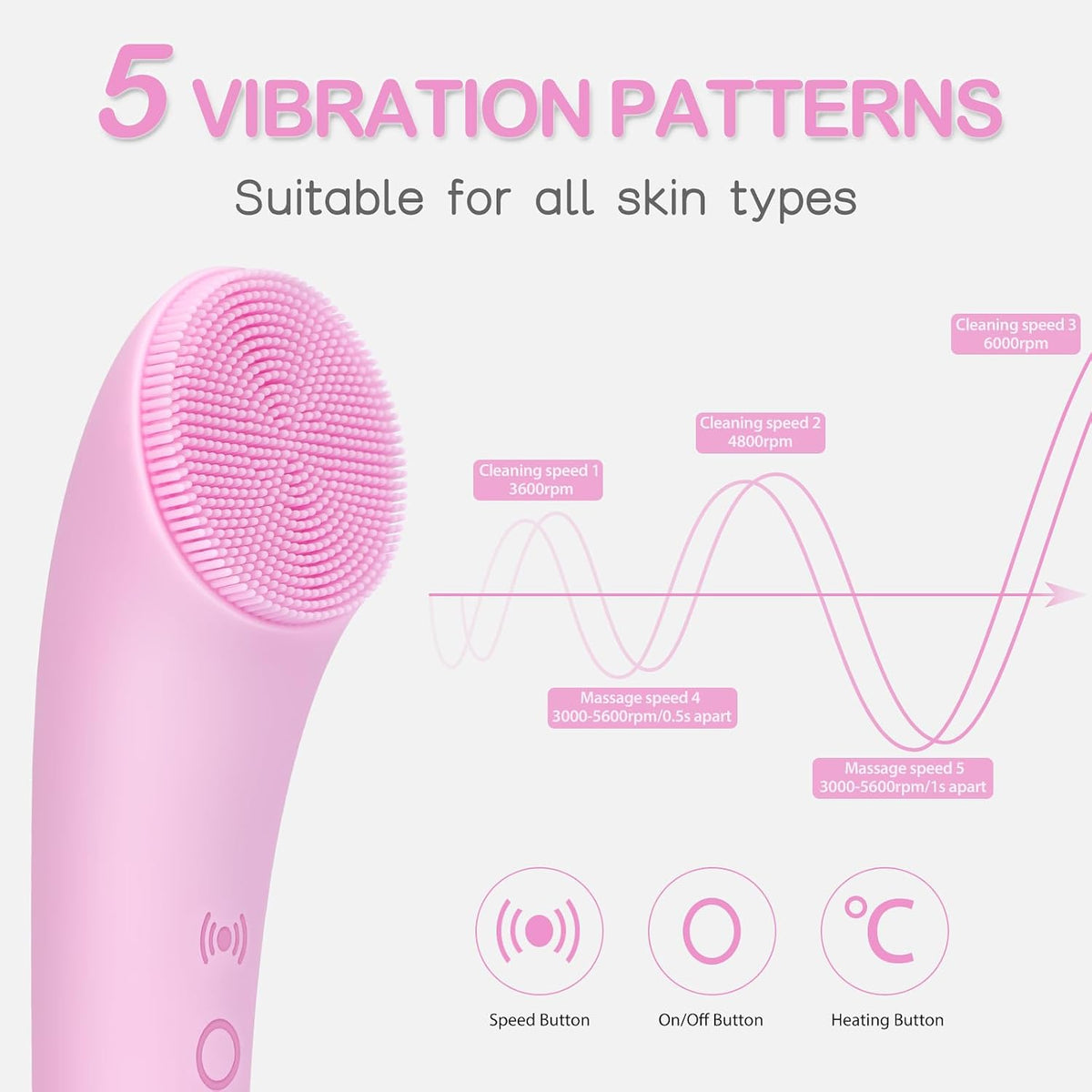 2-in-1 Facial Cleansing & Massage Brush