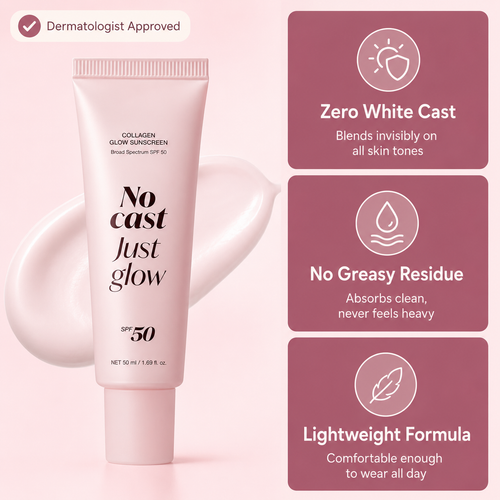 Collagen Glow Sunscreen ~ With SPF 50
