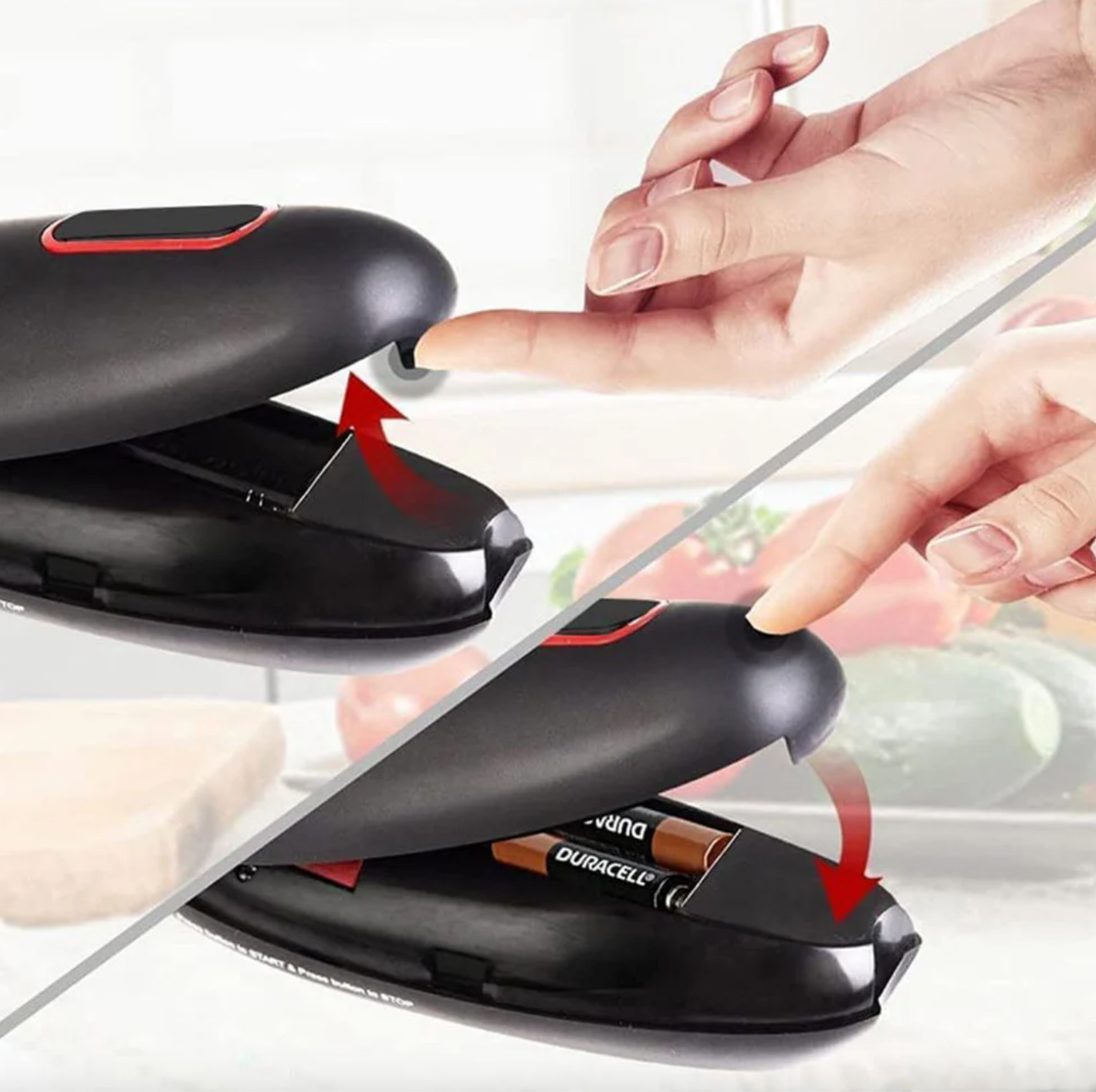 Automatic Can Opener: Safe & Easy One-Touch Device for Any Size Can