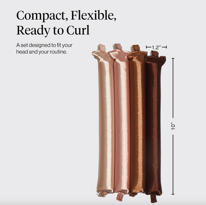 Luxury ~ Satin Flexi Rods 6pc Set