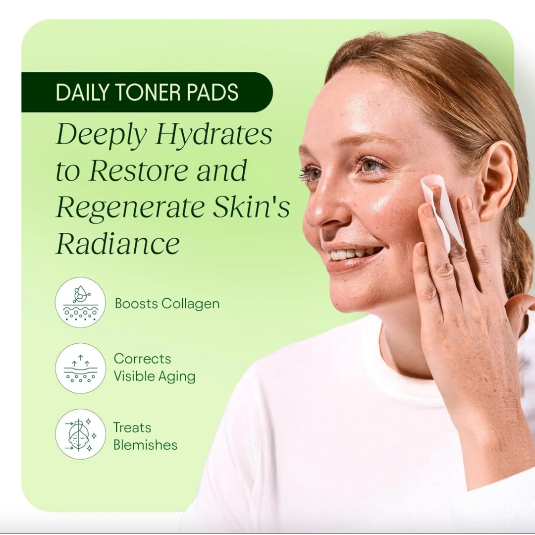 KOREAN TONER PADS - FADE DARK SPOTS AND WRINKLES FAST